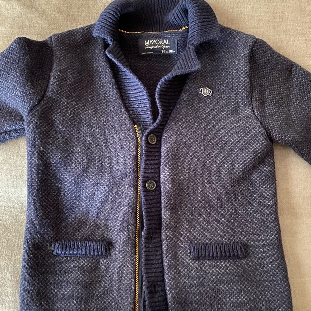 Navy Mayoral Sweater